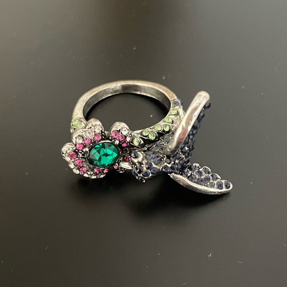 hummingbird ring - Picture 3 of 3